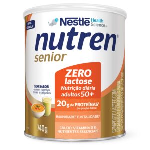 NUTREN SENIOR SEM SABOR ZERO LACTOSE 740G