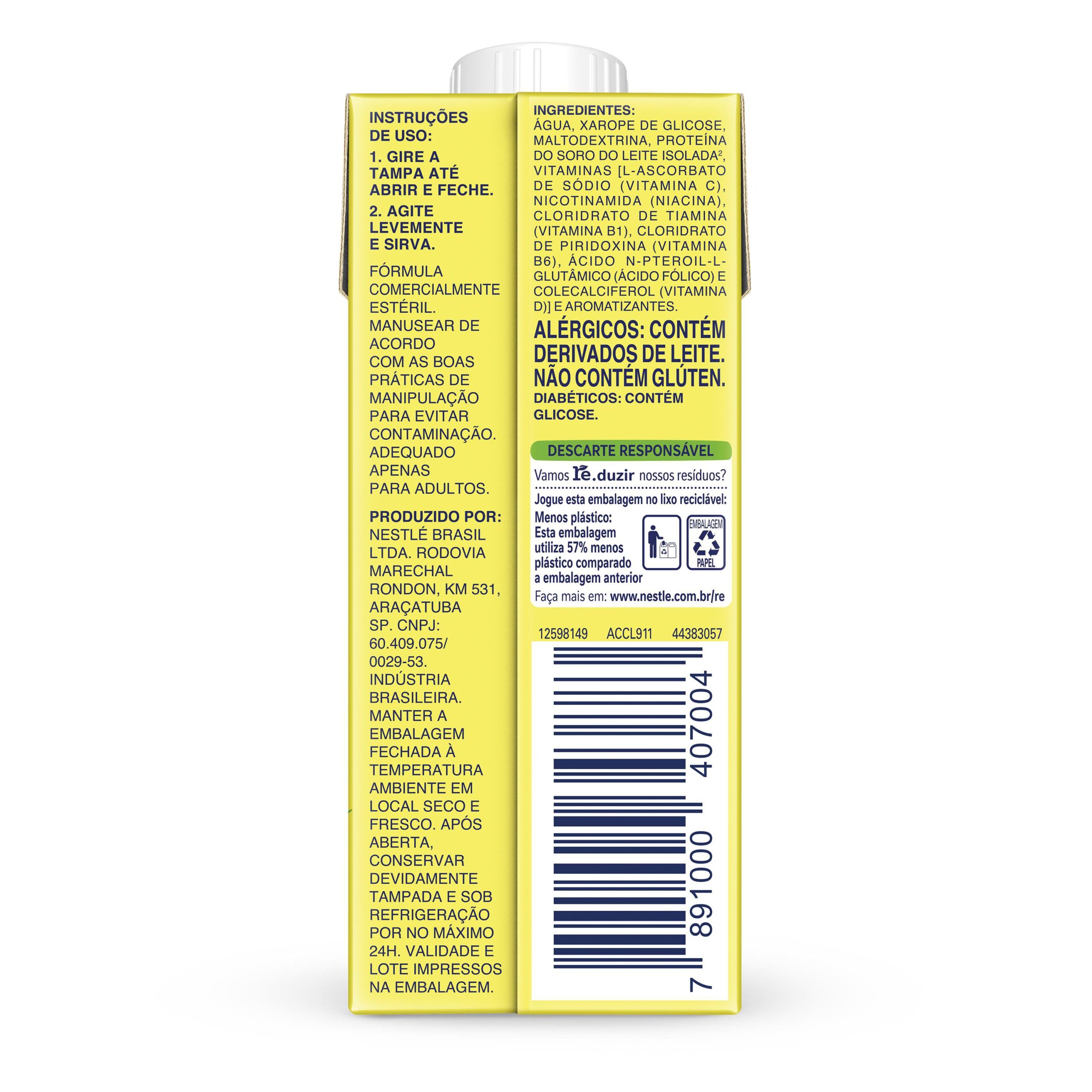 NUTREN FRESH CHÁ DE LIMÃO 200ML - Imagem 4