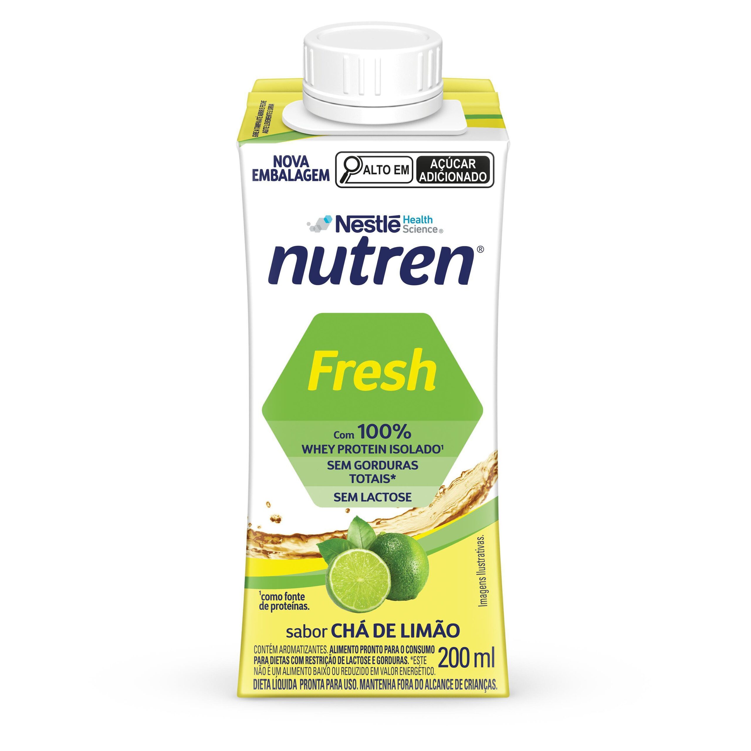 NUTREN FRESH CHÁ DE LIMÃO 200ML