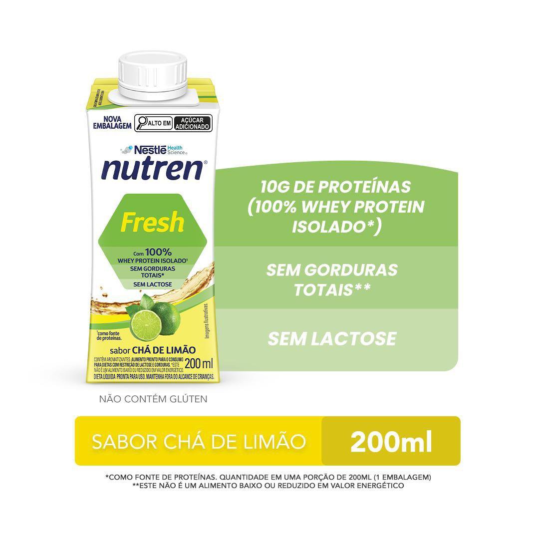 NUTREN FRESH CHÁ DE LIMÃO 200ML - Imagem 2