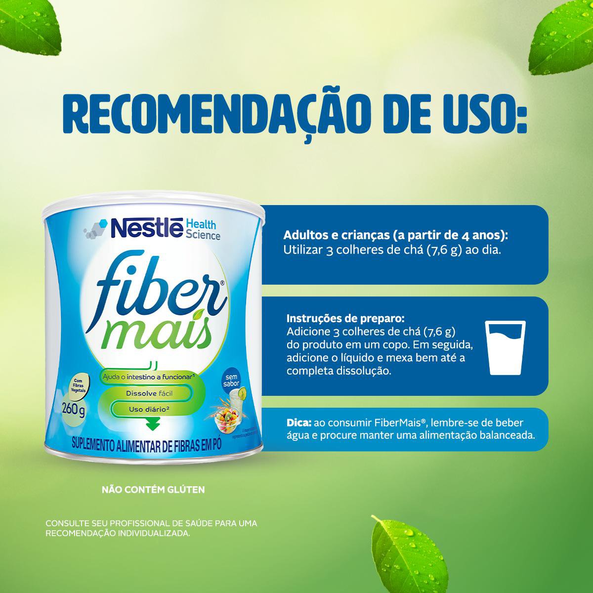 RESOURCE FIBER MAIS 260G - Imagem 8