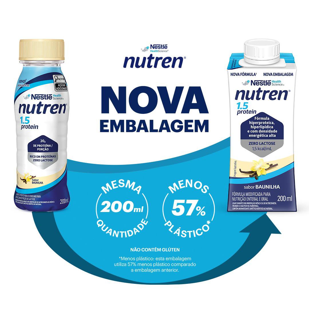 Nutren 1.5 Protein - 200ML BAUNILHA - Imagem 3