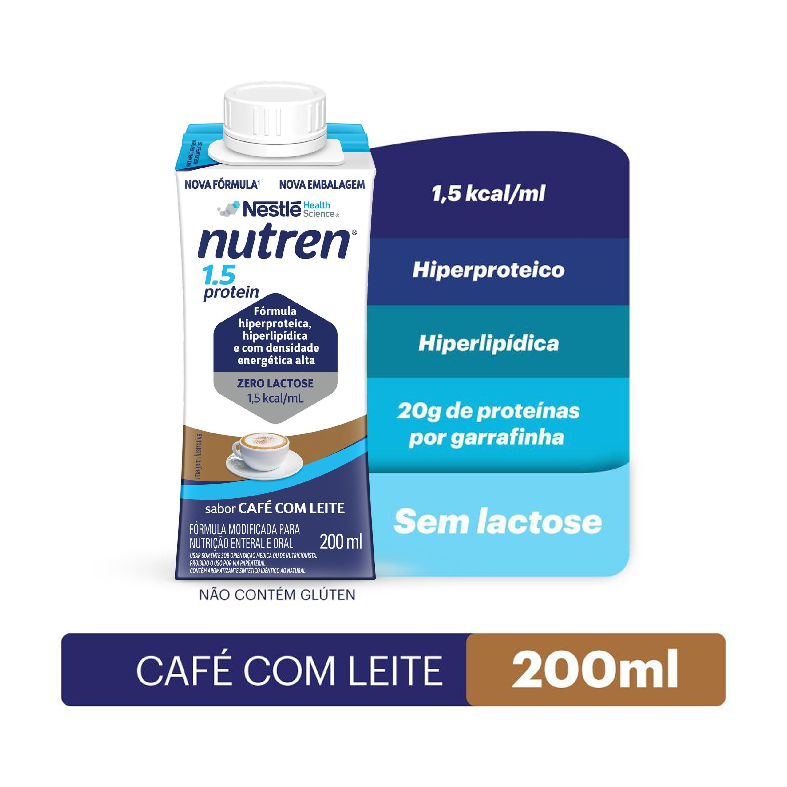 Nutren 1.5 Protein – 200ML CAFÉ COM LEITE - Imagem 2